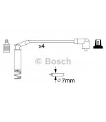 BOSCH - 0986357124 - Комплект высоковольтных проводов