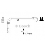 BOSCH - 0986357126 - Провода высокого напряж. к-кт CHEVROLET LACETTI (2004 ) 1.8-2.0i