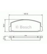 BOSCH - 0986424295 - Тормозные колодки 0986424295