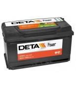 DETA - DB802 - Аккумулятор DETA POWER 12 V 80 AH 700 A ETN 0(R+) B13 315x175x175mm 19.5kg