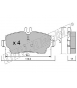 FRITECH - 3190 - Колодки тормозные дисковые передние MERCEDES A140-160