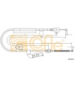 COFLE - 104511 - Трос стояночного тормоза CITROEN C1 05-/ PEUGEOT 107 / TOYOTA AYGO L: 1487/1243 mm