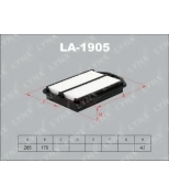 LYNX - LA1905 - Фильтр воздушный HONDA CR-V(RE5) 2.4 (K24A1) 09