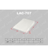 LYNX - LAC707 - Фильтр салонный HYUNDAI i30 07