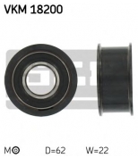 SKF - VKM18200 - Ролик натяжителя VKM18200