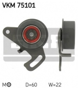 SKF - VKM75101 - Ролик натяжителя ремня