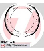ZIMMERMANN - 109901035 - Колодки торм mer vito ручн [178x20] бараб 96/03-<< MERCEDES