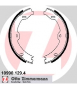 ZIMMERMANN - 109901294 - Комплект тормозных колодок, стояночная тормозная система