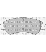 BORG & BECK - BBP1703 - Колодки тормозные (BBP1703)