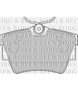 BORG & BECK - BBP1813 - Колодки тормозные (BBP1813)