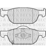 BORG & BECK - BBP2076 - Колодки тормозные (BBP2076)