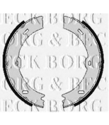 BORG & BECK - BBS6371 - Колодки тормозные (BBS6371)
