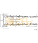 COFLE - 115855 - Трос стояночного тормоза задн OPEL ASTRA all SW 92-