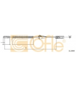 COFLE - 115959 - Трос стояночного тормоза задн OPEL ASTRA G all (барабанные тормоза) small mod. 98-8/08