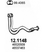 ASSO - 121148 - Труба приёмная FIAT BRAVA 1.6i 16V 100 16V 98