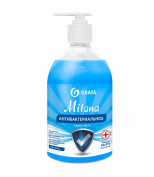 GRASS 126705 Антибактериальное жидкое мыло Milana Original с дозатором 0 5 л (15шт/уп)