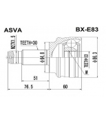 ASVA - BXE83 - Шрус наружный 33x65x30