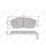 LYNX - BD3409 - Колодки тормозные передние NISSAN Almera Classic 06 /Micra(K11) 1.5D  03