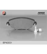 FENOX - BP43031 - Колодки торм.пер.