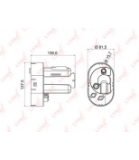 LYNX - LF963M - Фильтр топливный погружной HYUNDAI Tucson(JM) 2.0-2.7 04 , KIA Sportage(JE) 2.0-2.7 04