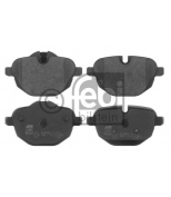 FEBI - 16839 - Тормозные колодки диск зад BMW 5(F10) /X3