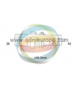 ODM-MULTIPARTS - 16210090 - 16-210090_вал 26/143.3mm/42 VW T-5 2.0d 140-180 c.v.
