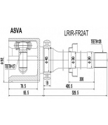 ASVA - LRIRFR2AT - Шрус внутренний правый 27x50,5x28