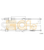 COFLE - 172555 - Трос стояночного тормоза HYUNDAI: LANTRA BR/DISC 96 1428/1250 mm