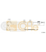 COFLE - 172563 - Трос стояночного тормоза прав задн HYUNDAI MATRIX all 1.5CRDi 01-