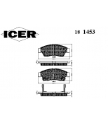 ICER 181453 Комплект тормозных колодок, диско