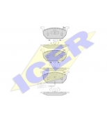 ICER 182189 Колодки дисковые передние