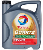 TOTAL 183450 Моторное масло TOTAL QUARTZ 9000 FUT.NFC 5W30 4L