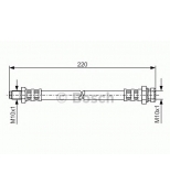 BOSCH - 1987476345 - ТОРМОЗНОЙ ШЛАНГ