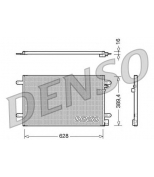 DENSO - DCN02017 - Конденсатор кондиционера AD A6(C6)