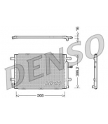 DENSO - DCN02019 - DCN02019 Радиатор кондиционера