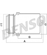 DENSO - DCP05081 - Компрессор кондиционера BMW F10/11 09-