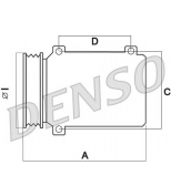 DENSO - DCP23031 - Компрессор кондиционера RENAULT MEGANE/SCENIC 08- 1.9DCI/2.0