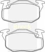 BRECK-LUMAG - 209050070210 - Колодки тормозные дисковые