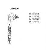 BREMI - 203200 - Провода высокого напряж. к-кт