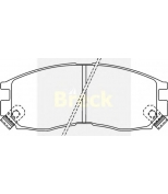 BRECK-LUMAG - 216470070110 - 21647 00 701 10 колодки дисковые! передние Mitsubishi Galant 1.8-2.0TD 87-96/Space Wagon 91-98