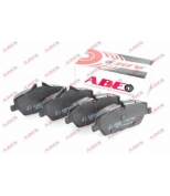 ABE - C1B023ABE - Дисковые тормозные колодки  комплект