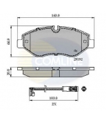 COMLINE - CBP21555 - Тормозные колодки COMLINE (Англия)