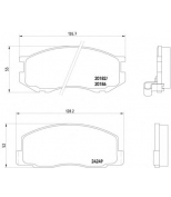 MINTEX - MDB1297 - Кол. торм. диск. компл. Toyota