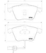 MINTEX - MDB2336 - Колодки торм.диск.пер.Audi A6 3.0 ATE