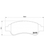 MINTEX - MDB2628 - Колодки торм. диск.