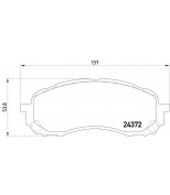 MINTEX - MDB2723 - Колодки торм.диск.пер.Subaru Impreza 00-1.6