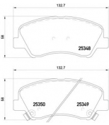 MINTEX - MDB3276 - Колодки тормозные дисковые передн. ATTITUDE ACCENT IV (RB) ACCENT IV Stufenheck (RB) ACCENT IV Saloo