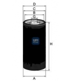 UFI - 2314401 - Фильтр масляный