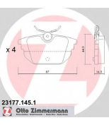 ZIMMERMANN - 231771451 - Тормозные колодки