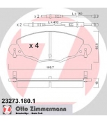 ZIMMERMANN - 232731801 - Тормозные колодки
